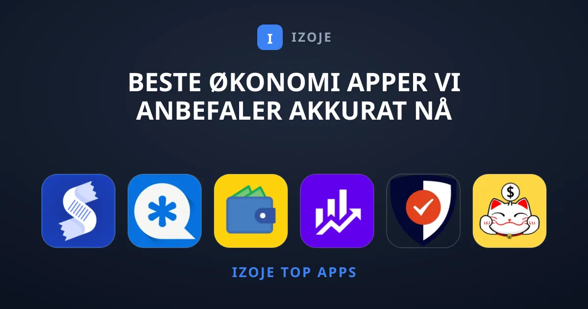 Beste Økonomi Apper Vi Anbefaler Akkurat Nå